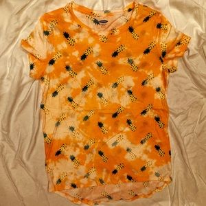Pineapple Acid Wash Tee